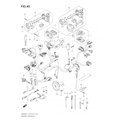 WIRING HARNESS (AN400 L1 E3)