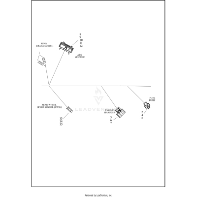 WIRING HARNESS, MAIN - INTERNATIONAL (5 OF 7)