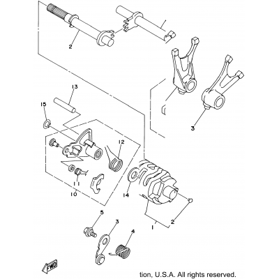 Shift Cam Fork