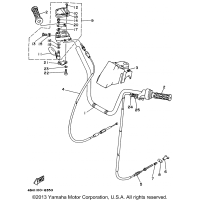 Steering Handle Cable