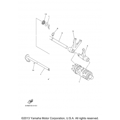 Shift Cam Fork