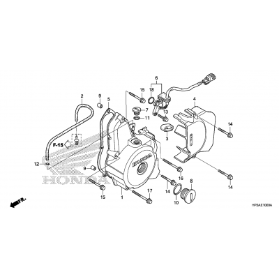 LEFT CRANKCASE COVER