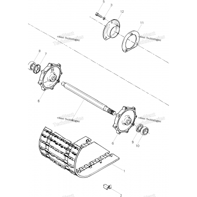 Drive Axle, Track And Belt Guard