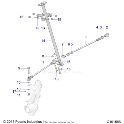 STEERING - A19SEA57F1/SEE57F1/SEE57F2 (C101576)
