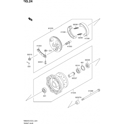 FRONT HUB