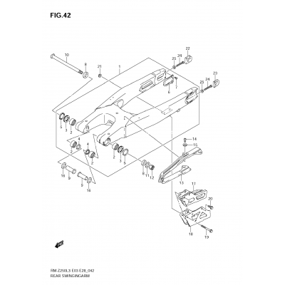 REAR SWINGINGARM