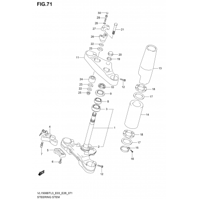 STEERING STEM