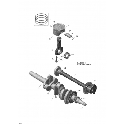 01- Crankshaft, Pistons and Balance Shaft