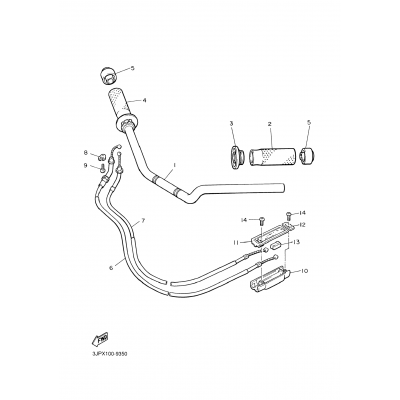 Steering Handle Cable