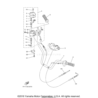 STEERING HANDLE CABLE