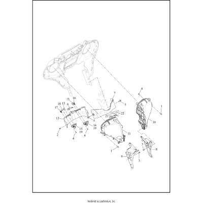 FAIRING, INNER (2 OF 2)