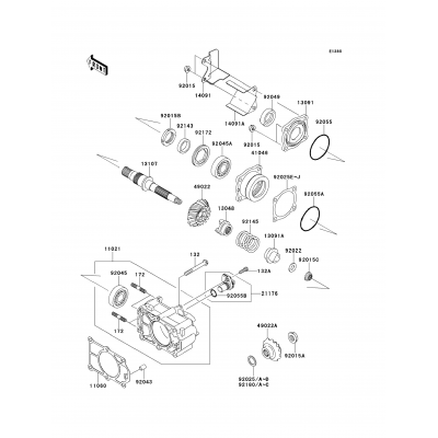 Bevel Gear Case