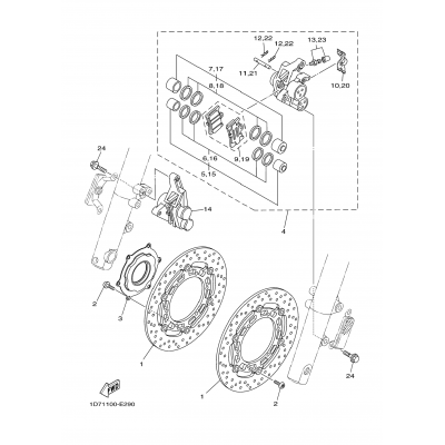 Front Brake Caliper