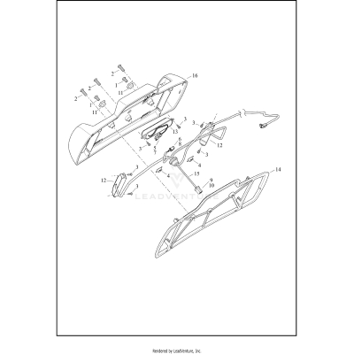 LICENSE PLATE LIGHT - FLRT (AUSTRALIA)