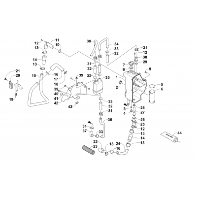 OIL TANK ASSEMBLY