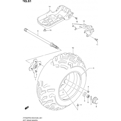 LEFT REAR WHEEL