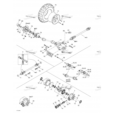 Drive System, Front