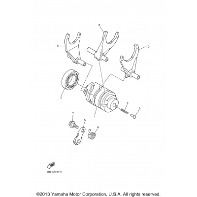 Shift Cam Fork