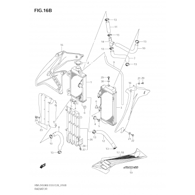 RADIATOR (RM-Z450 L1)