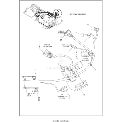 WIRING HARNESS, MAIN, ABS - FLHTK