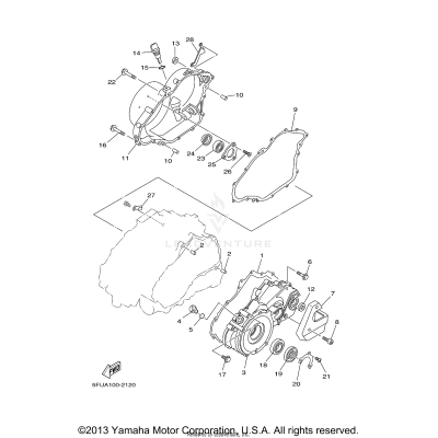 CRANKCASE COVER 1
