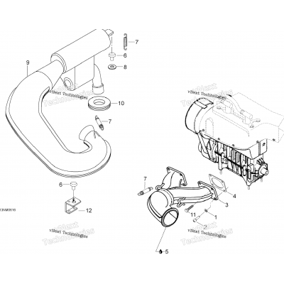 Exhaust System 600