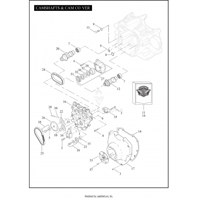 CAMSHAFTS & CAM COVER - TWIN CAM 96™