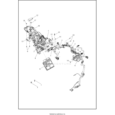 WIRING HARNESS, MAIN RH1250S