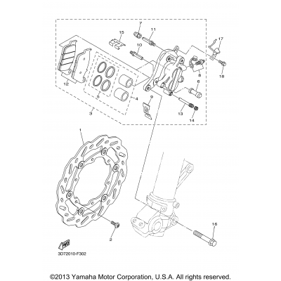 Front Brake Caliper