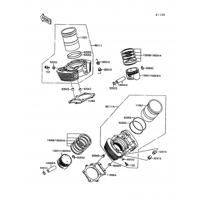 Cylinder/Piston(s)