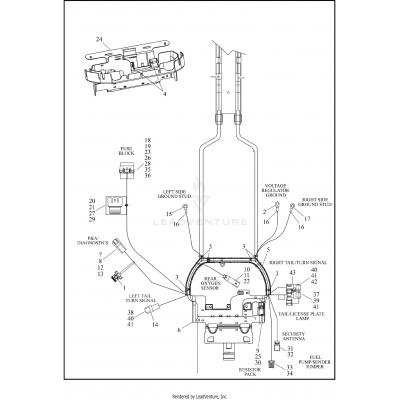 WIRING HARNESS, MAIN, ABS - FXSB (3 OF 5)