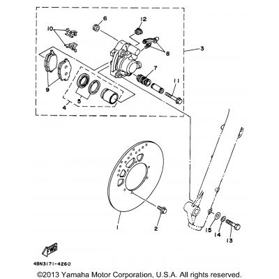 Front Brake Caliper