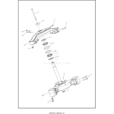 FORK BRACKETS, FRONT - FXBR