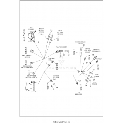 WIRING HARNESS, MAIN - FLHTCUTG (7 OF 9)