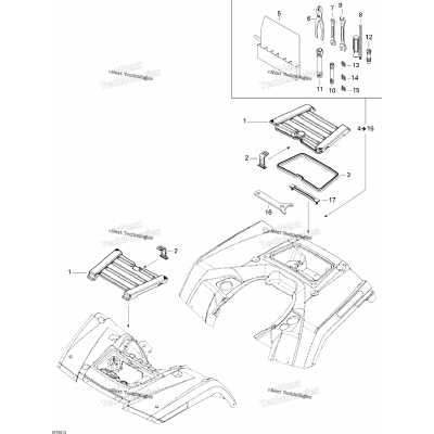 Front And Rear Trays