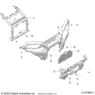 BODY, FRONT BUMPER and MOUNTING - A25SXZ85A9/AM/AP (C101683)