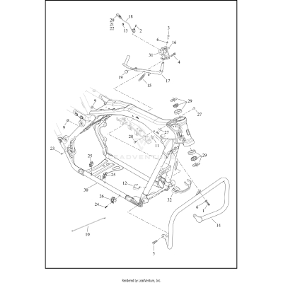 FRAME AND JIFFY STAND
