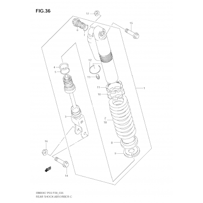 REAR SHOCK ABSORBER