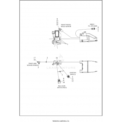 WIRING HARNESS, MAIN, ABS - FLHTP (2 OF 9)