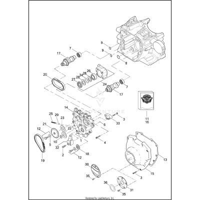 CAMSHAFTS & CAMSHAFT COVER - TWIN CAM 110™