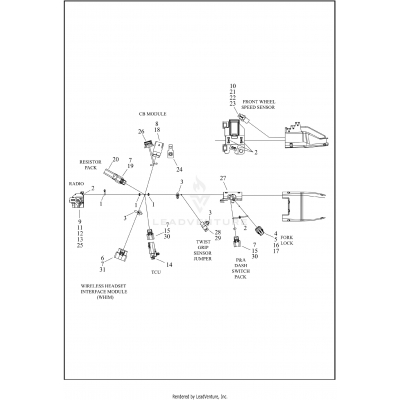 WIRING HARNESS, MAIN (2 OF 10)