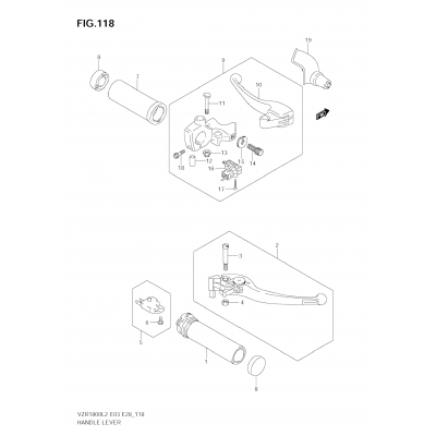 HANDLE LEVER (VZR1800Z L2 E33)