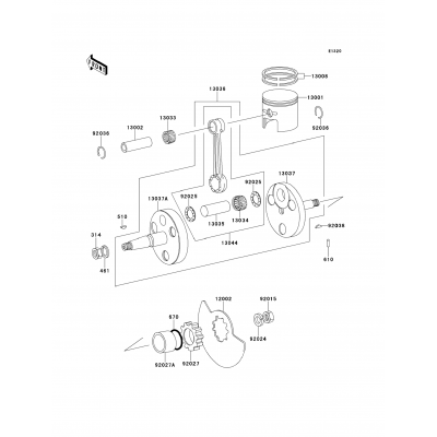 Crankshaft/Piston(s)