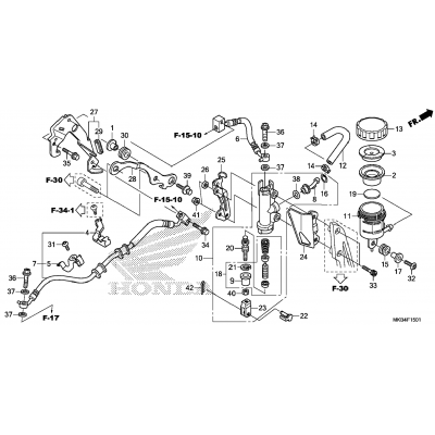 REAR BRAKE MASTER CYLINDER (2)