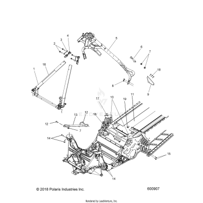 CHASSIS, CHASSIS ASM. and OVER STRUCTURE - S19EGK8PS ALL OPTIONS (600907)