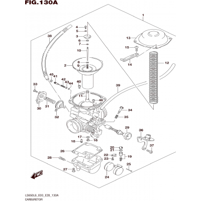 CARBURETOR (LS650L6 E03)