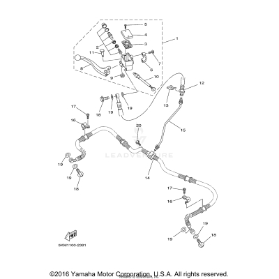 FRONT MASTER CYLINDER