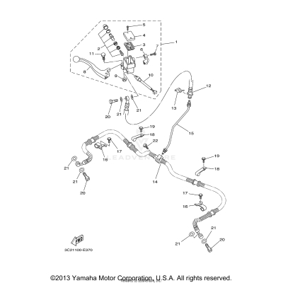 FRONT MASTER CYLINDER