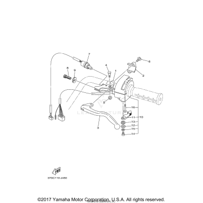 HANDLE SWITCH LEVER