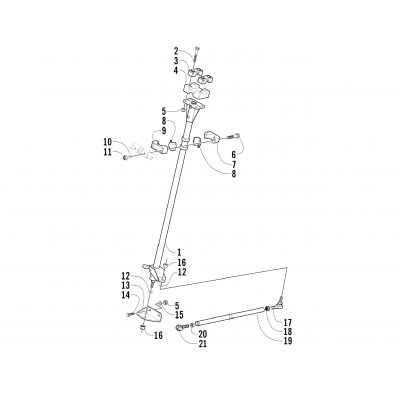 STEERING POST ASSEMBLY